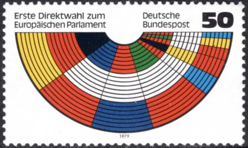 Potov znmka Nemecko 1979 Evropsk parlament Mi# 1002