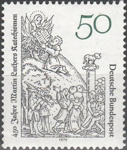 Potov znmka Nemecko 1979 Katechismus, 450. vroie Mi# 1016 - zvi obrzok