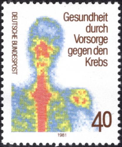 Potov znmka Nemecko 1981 Prevence rakoviny Mi# 1089