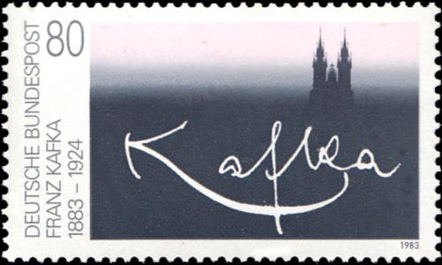 Potov znmka Nemecko 1983 Franz Kafka Mi# 1178 - zvi obrzok