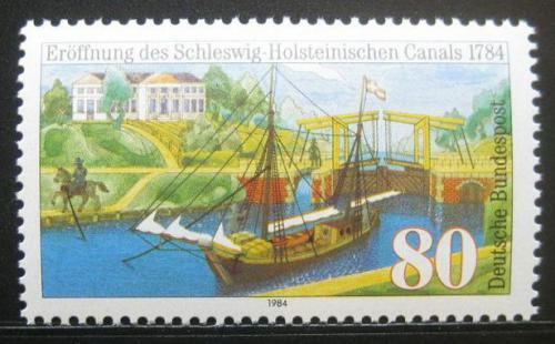 Poštová známka Nemecko 1984 Plachetnice Mi# 1223