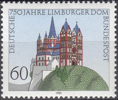 Potov znmka Nemecko 1985 Katedrla Limburg Mi# 1250
