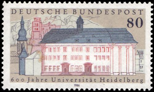Potovn znmka Nmecko 1986 Univerzita Heidelberg Mi# 1299