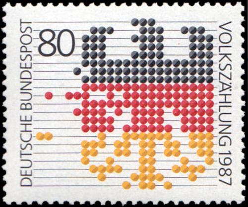 Potov znmka Nemecko 1987 Stn lidu Mi# 1309 - zvi obrzok