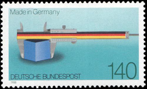 Potov znmka Nemecko 1988 Vyrobeno v Nmecku Mi# 1378