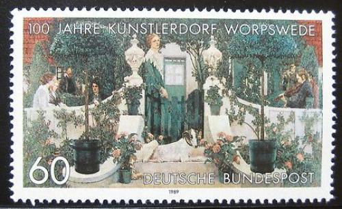 Poštová známka Nemecko 1989 Letné veèer, Vogler Mi# 1430