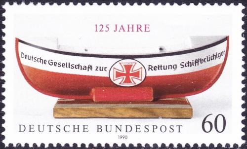 Potov znmka Nemecko 1990 Zchrann lun Mi# 1465 - zvi obrzok