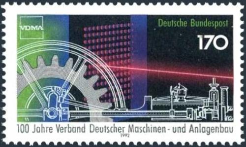 Potov znmka Nemecko 1992 Asociace stavitel Mi# 1636