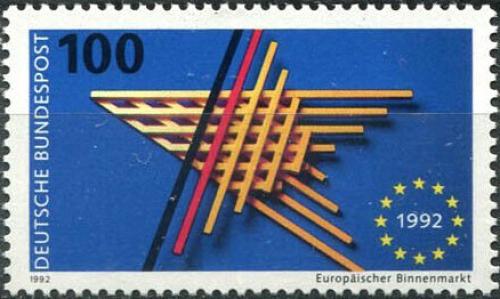 Potov znmka Nemecko 1992 Jednotn evropsk trh Mi# 1644