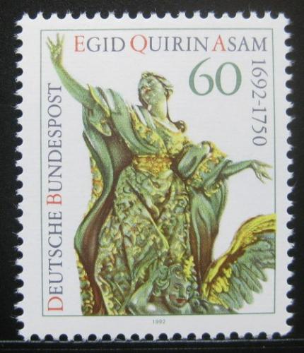 Poštová známka Nemecko 1992 Socha, Egid Quirin Asam Mi# 1624