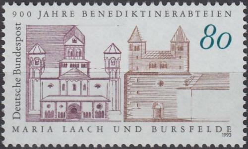 Potov znmka Nemecko 1993 Benediktnsk opatstv Maria Laach Mi# 1671