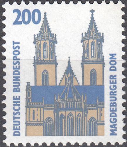 Potov znmka Nemecko 1993 Magdebursk katedrla Mi# 1665 - zvi obrzok