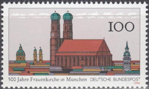 Potov znmka Nemecko 1994 Kostel na Pan Mi# 1731