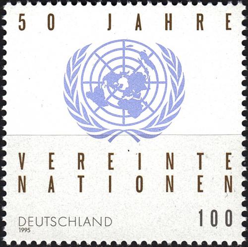 Potov znmka Nemecko 1995 OSN, 50. vroie Mi# 1804