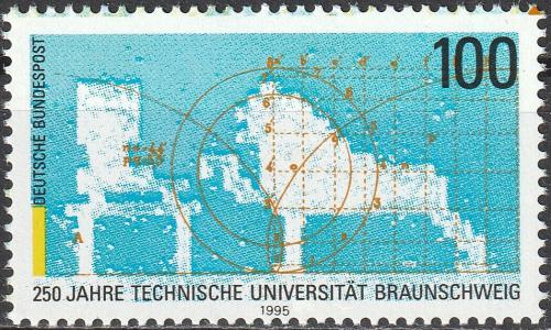 Potov znmka Nemecko 1995 Technick univerzita Mi# 1783 - zvi obrzok