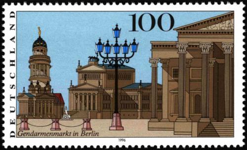 Potov znmka Nemecko 1996 Centrum Berlna Mi# 1877 - zvi obrzok