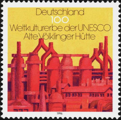 Potov znmka Nemecko 1996 Ddictv UNESCO Mi# 1875 - zvi obrzok