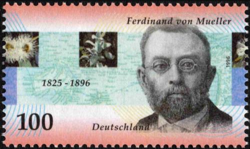 Potov znmka Nemecko 1996 Ferdinand von Mueller, botanik Mi# 1889
