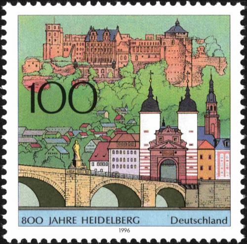 Potov znmka Nemecko 1996 Heidelberg, 800. vroie Mi# 1868