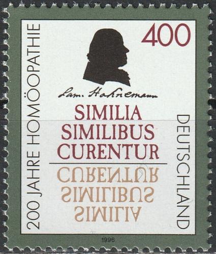 Potov znmka Nemecko 1996 Homeopatie, 200. vroie Mi# 1880 Kat 4