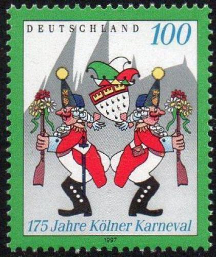 Potov znmka Nemecko 1997 Karneval v Cologne Mi# 1903 - zvi obrzok