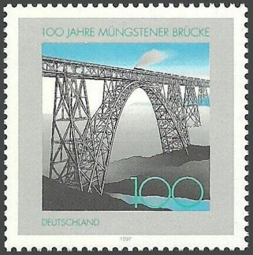 Potov znmka Nemecko 1997 Mngstensk most Mi# 1931 - zvi obrzok
