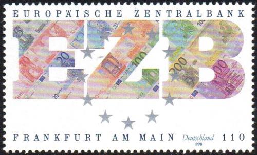 Potov znmka Nemecko 1998 Evropsk centrln banka Mi# 2000