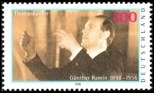 Potov znmka Nemecko 1998 Gnther Ramin, dirigent Mi# 2020 - zvi obrzok
