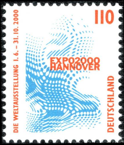 Potov znmka Nemecko 1998 Vstava EXPO Hannover Mi# 2009 A - zvi obrzok