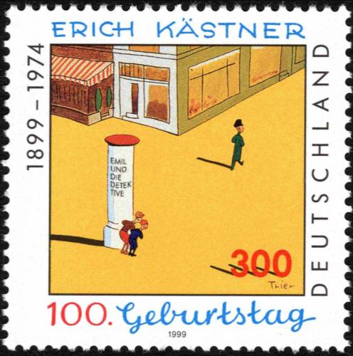 Potov znmka Nemecko 1999 Ilustrace, Erich Kstner Mi# 2035 Kat 3.20