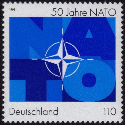 Potov znmka Nemecko 1999 NATO, 50. vroie Mi# 2039 - zvi obrzok