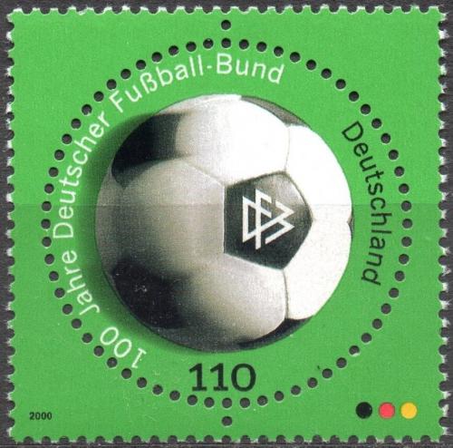 Potov znmka Nemecko 2000 Futbalov svaz, 100. vroie Mi# 2091 - zvi obrzok