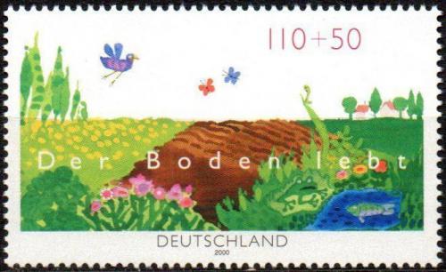 Poštová známka Nemecko 2000 Ochrana pùdy Mi# 2116
