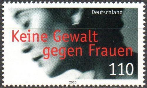 Poštová známka Nemecko 2000 Stop násilí proti ženám Mi# 2093