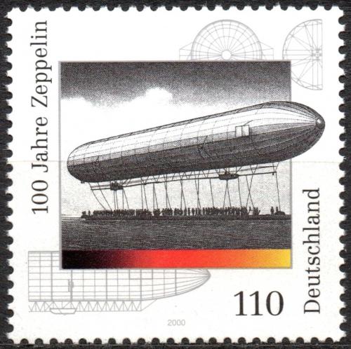 Potov znmka Nemecko 2000 Zeppelin Mi# 2128  - zvi obrzok