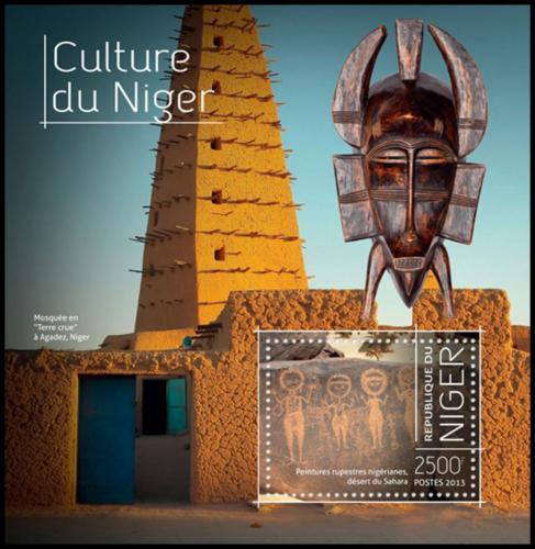Poštová známka Niger 2013 Kultúra Nigeru Mi# Block 258 Kat 10€