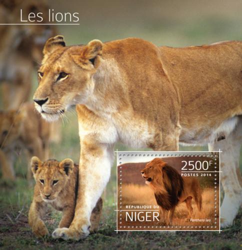 Poštová známka Niger 2014 Levy Mi# Block 384 Kat 10€