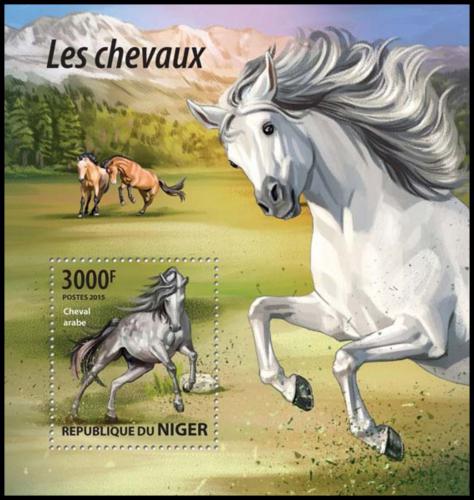 Poštová známka Niger 2015 Kone Mi# Block 440 Kat 12€