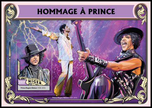 Poštová známka Niger 2016 Prince Mi# Block 569 Kat 12€