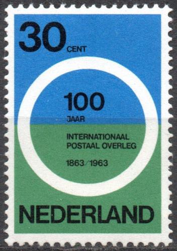 Potov znmka Holandsko 1963 Prvn mezinrodn potovn konference Mi# 799
