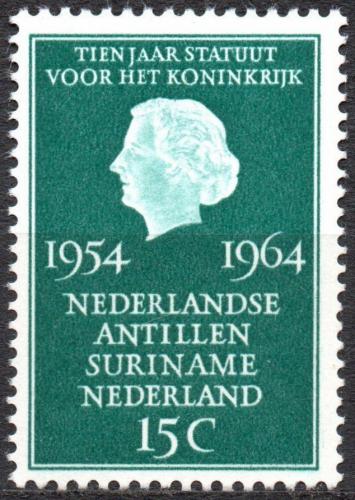 Potov znmka Holandsko 1964 Krovna Juliana Mi# 835