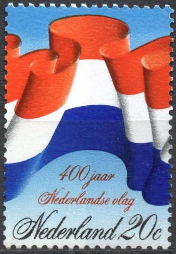 Poštová známka Holandsko 1972 Štátna vlajka Mi# 990
