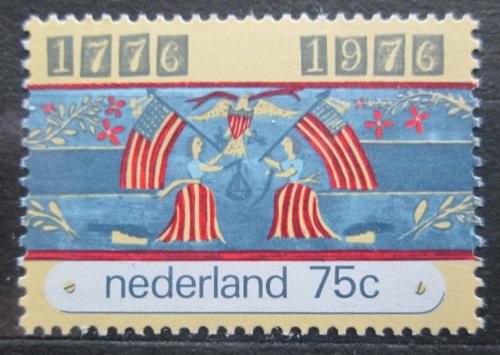 Poštová známka Holandsko 1976 Americká revolúcia Mi# 1076