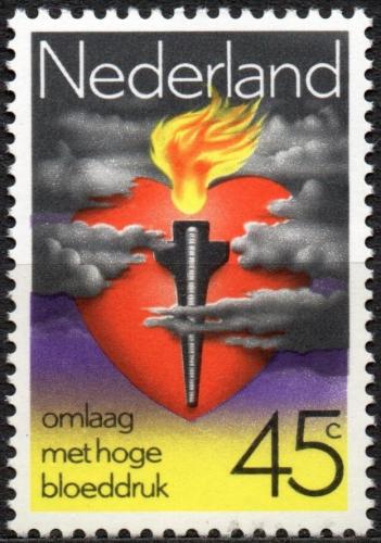 Potov znmka Holandsko 1978 Boj s vysokm krevnm tlakem Mi# 1124 - zvi obrzok