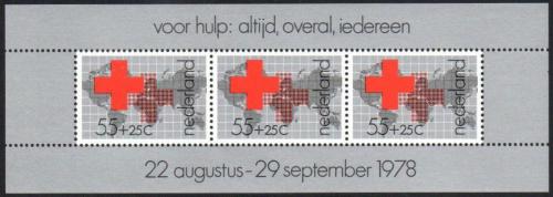 Poštová známka Holandsko 1978 Èervený kríž Mi# Block 18