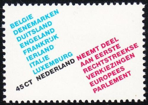 Potov znmka Holandsko 1979 Evropsk parlament Mi# 1134