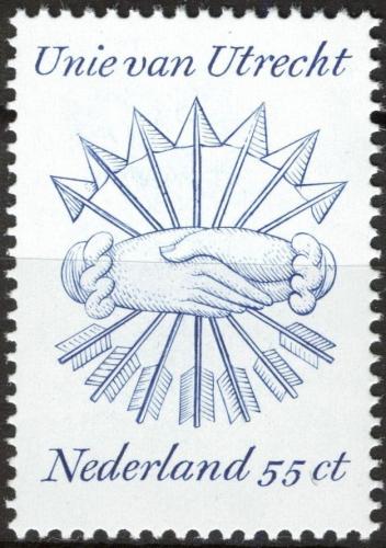 Potov znmka Holandsko 1979 Utrechtsk smlouva, 400. vroie Mi# 1133