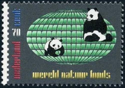 Poštová známka Holandsko 1984 Pandy, WWF Mi# 1257