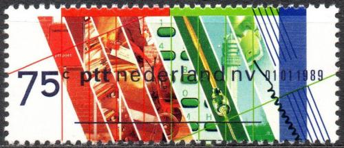 Potov znmka Holandsko 1989 Privatizace poty Mi# 1357