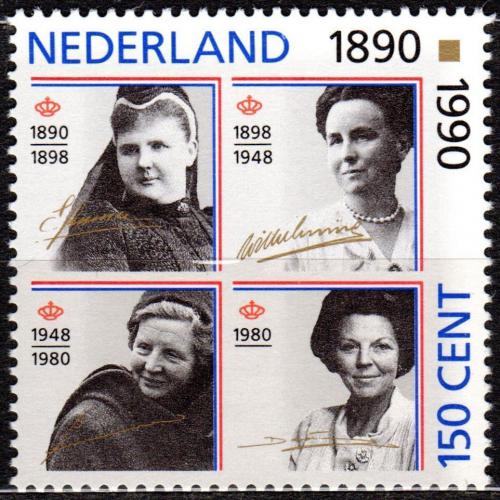 Potov znmka Holandsko 1990 Krovny Mi# 1390 - zvi obrzok